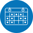 Event Calendar quick link hover icon