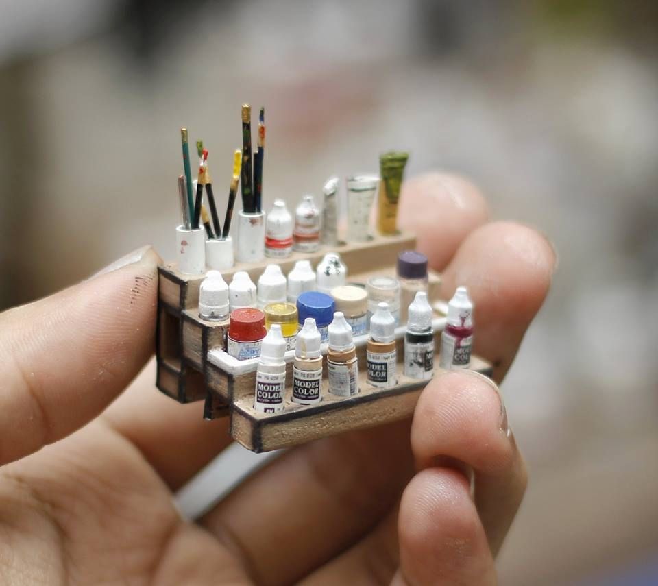 miniature paint set