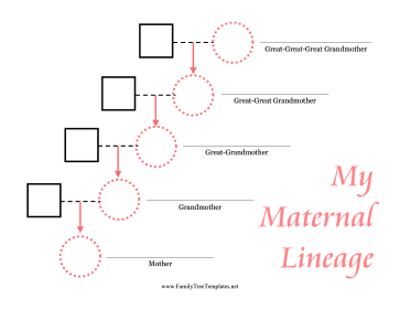 maternal lineage chart