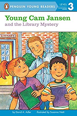 Book cover of Young Cam Jansen and the Library Mystery by David A. Adler