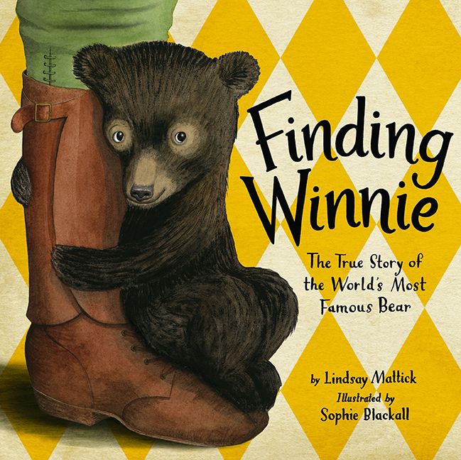 Book cover of Finding Winnie by Lindsay Mattick.