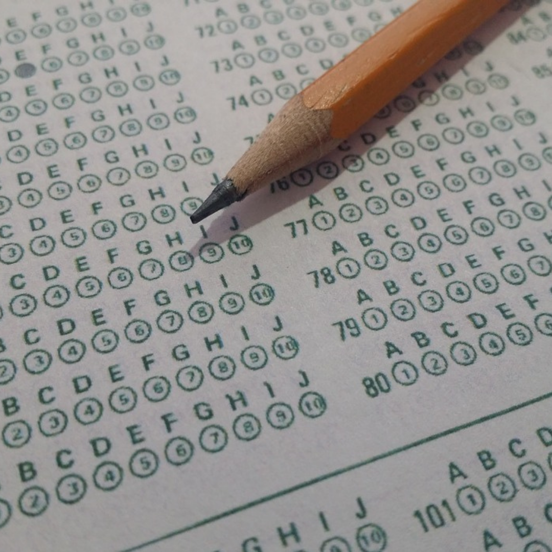 image of standardized test