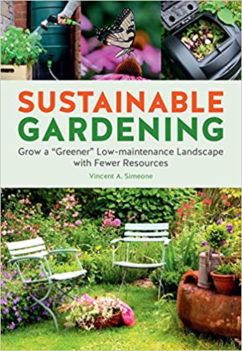 Vincent Simeone's Sustainable Gardening Book Jacket