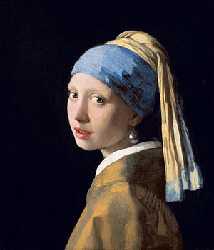 The Girl with the pearl earring by Johannes Vermeer