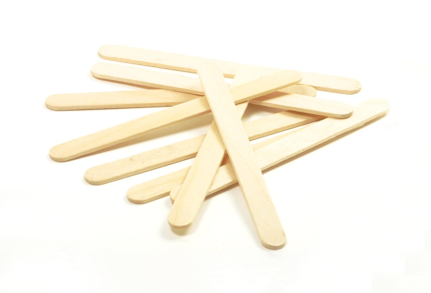 Popsicle sticks in a pile