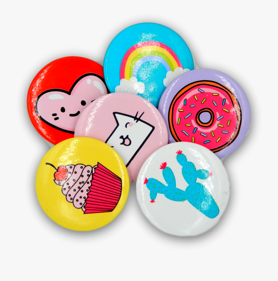 Pin buttons