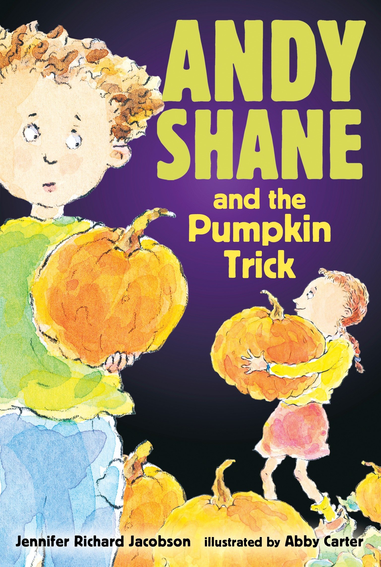 book cover of Andy Shane and the Pumpkin Trick