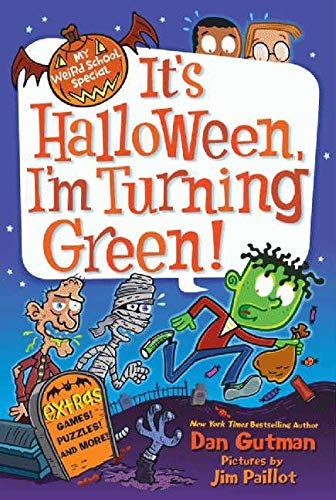 book cover of It's Halloween I'm Turning Green