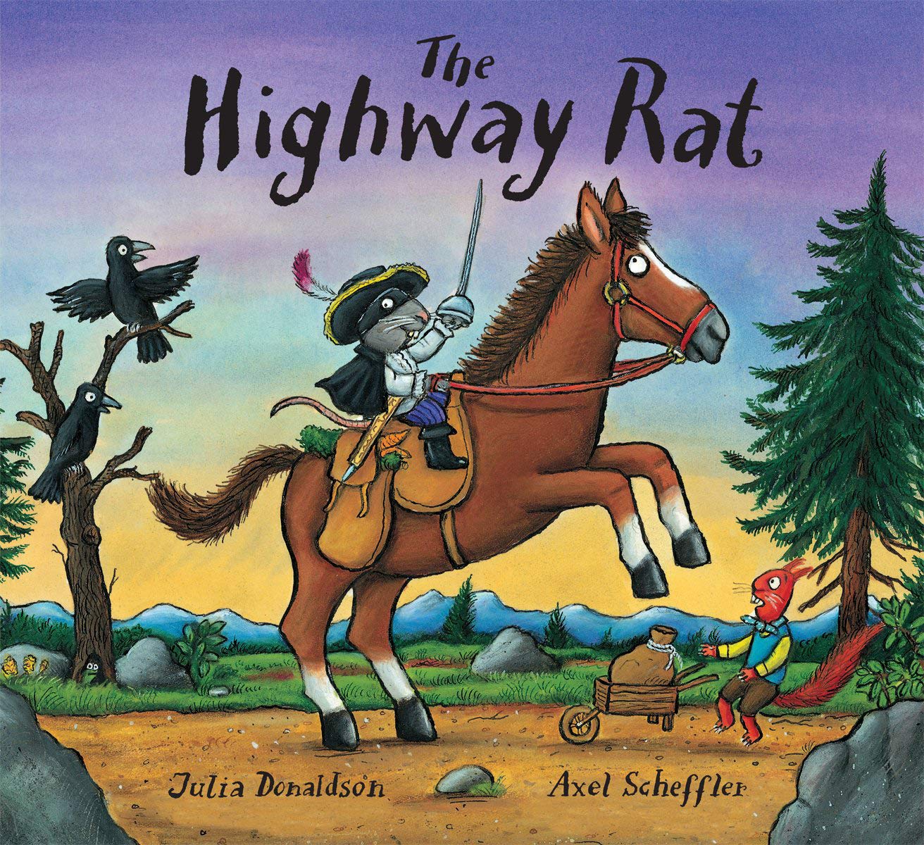 Book cover of the Highway Rat by Julia Donaldson