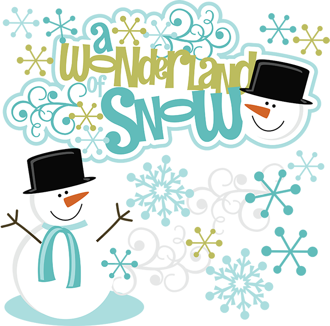 snowmen with the words Wonderland of Snow