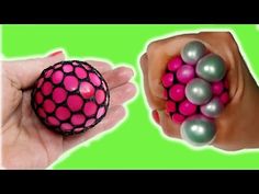 Balloon and mesh DIY stress ball