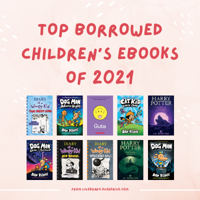 Top OverDrive Children's eBooks of 2021