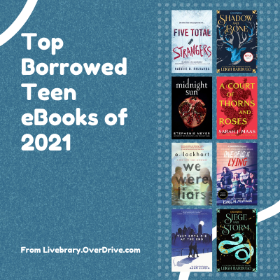 Top OverDrive Teen eBooks of 2021