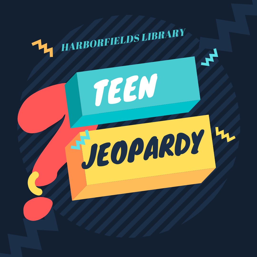 Image of Teen Jeopardy Flyer