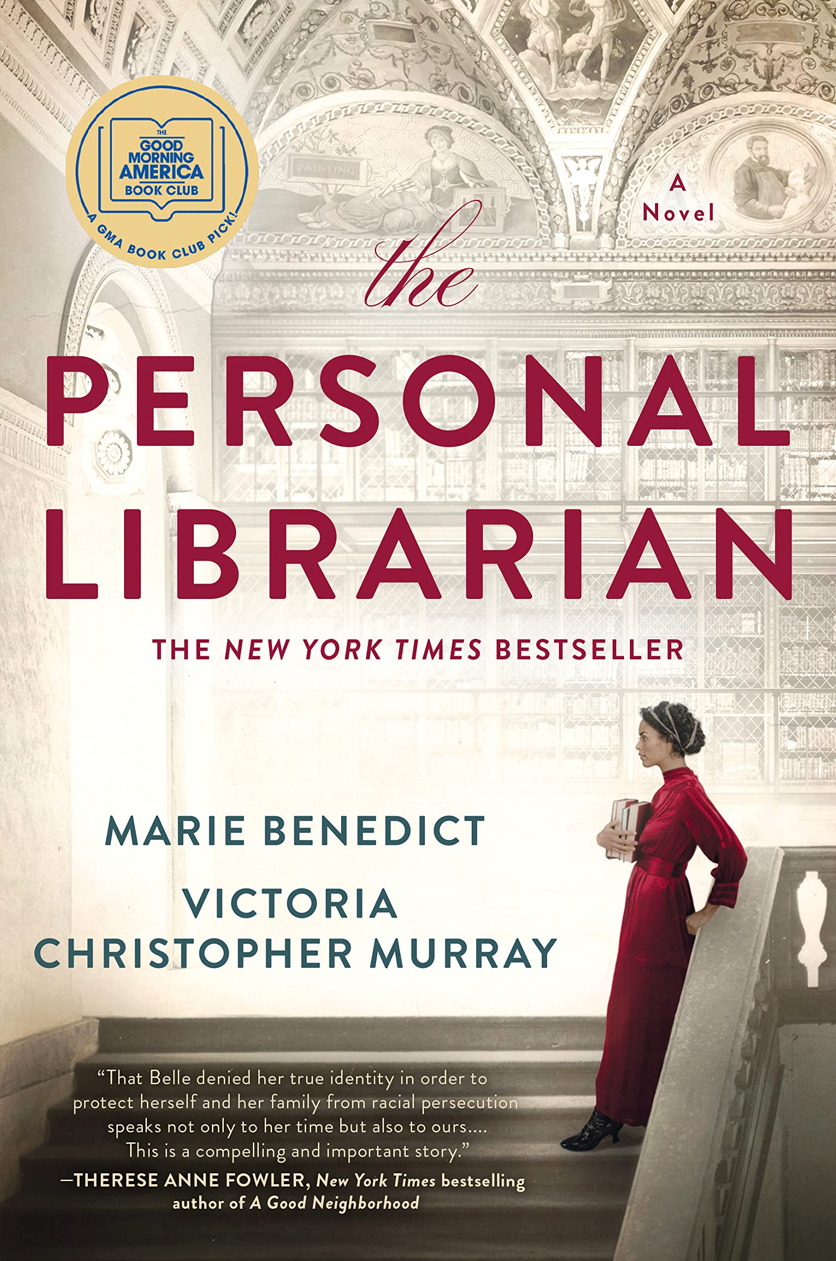 book jacket of The Personal Librarian
