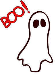 ghost saying "Boo"