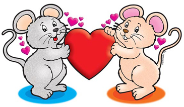 Valentine's Day Mice