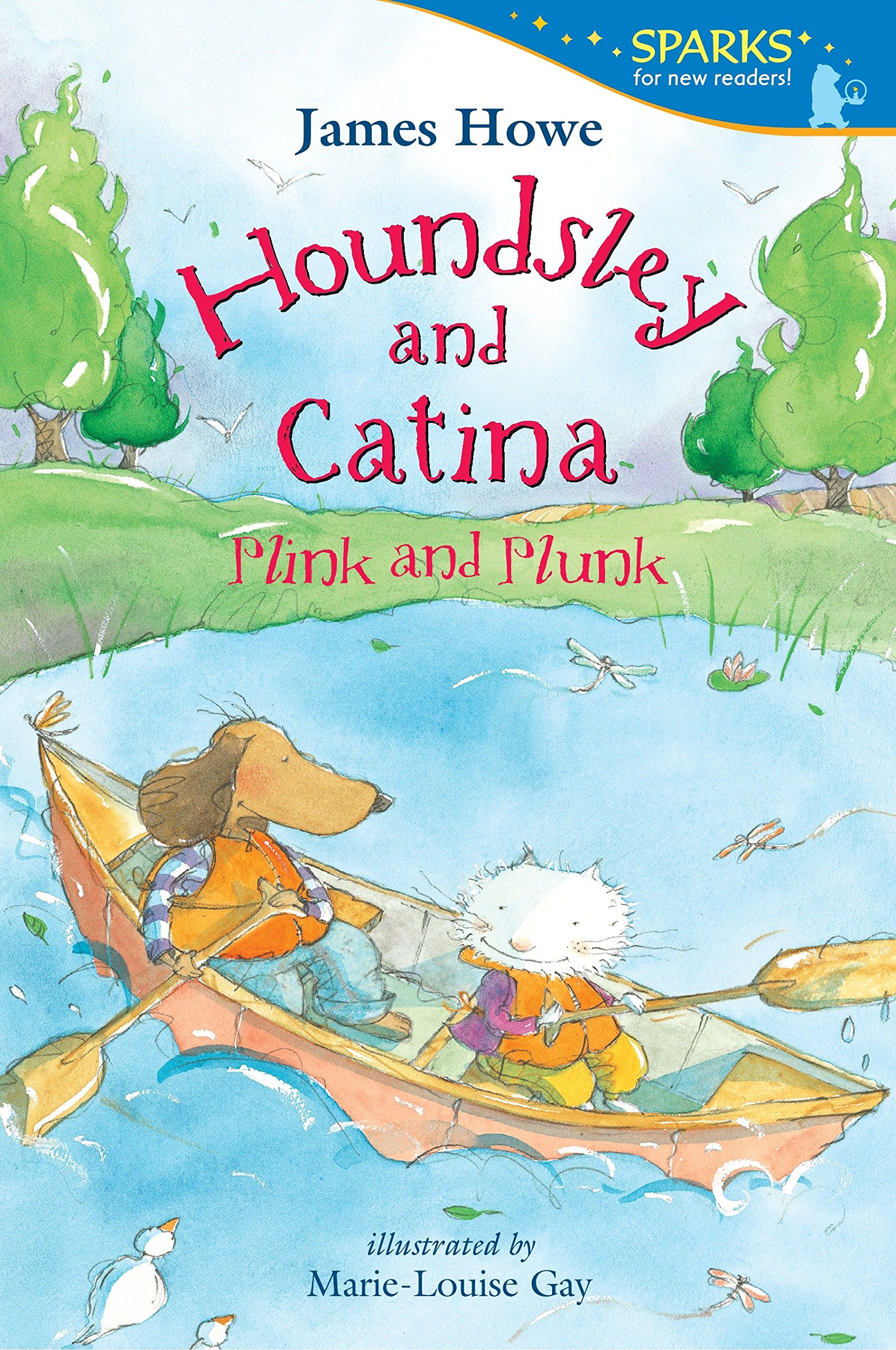 book cover of Houndsley and Catina: Plink and Plunk