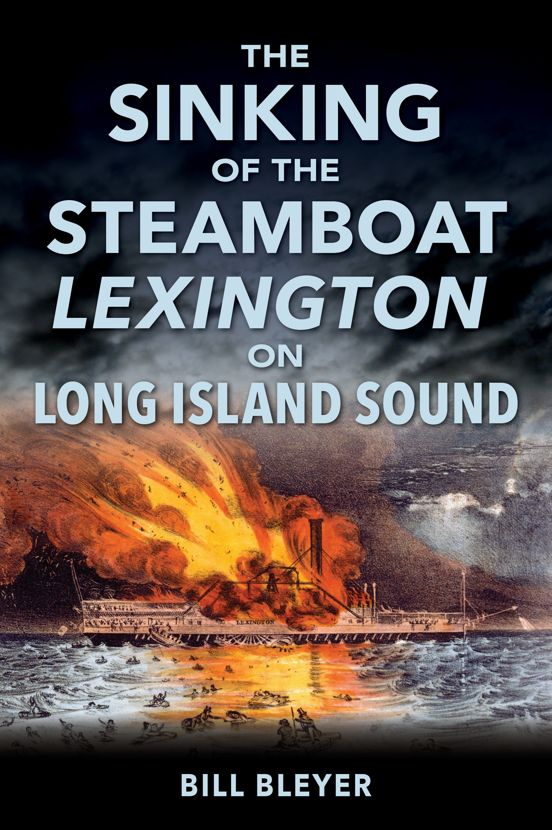 book cover The Sinking of the Steamboat Lexington by Bill Bleyer