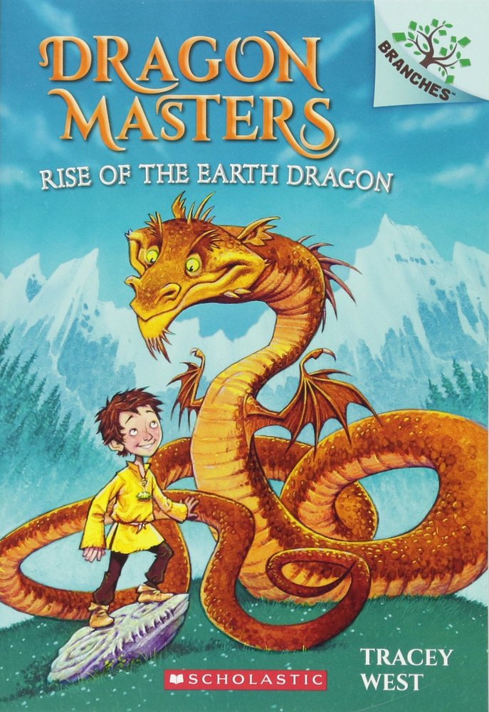 book cover of Dragon Masters Rise of the Earht Dragon