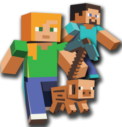 Minecraft characters