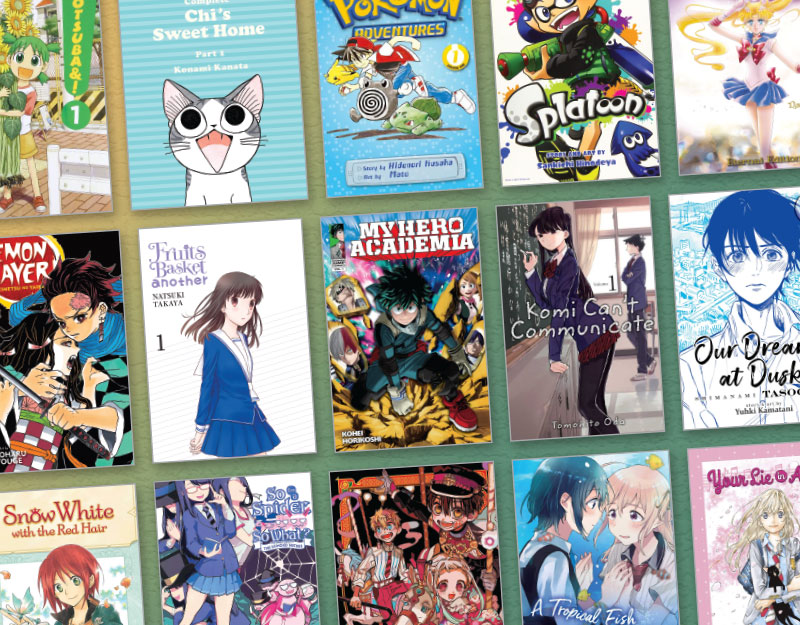 manga book covers