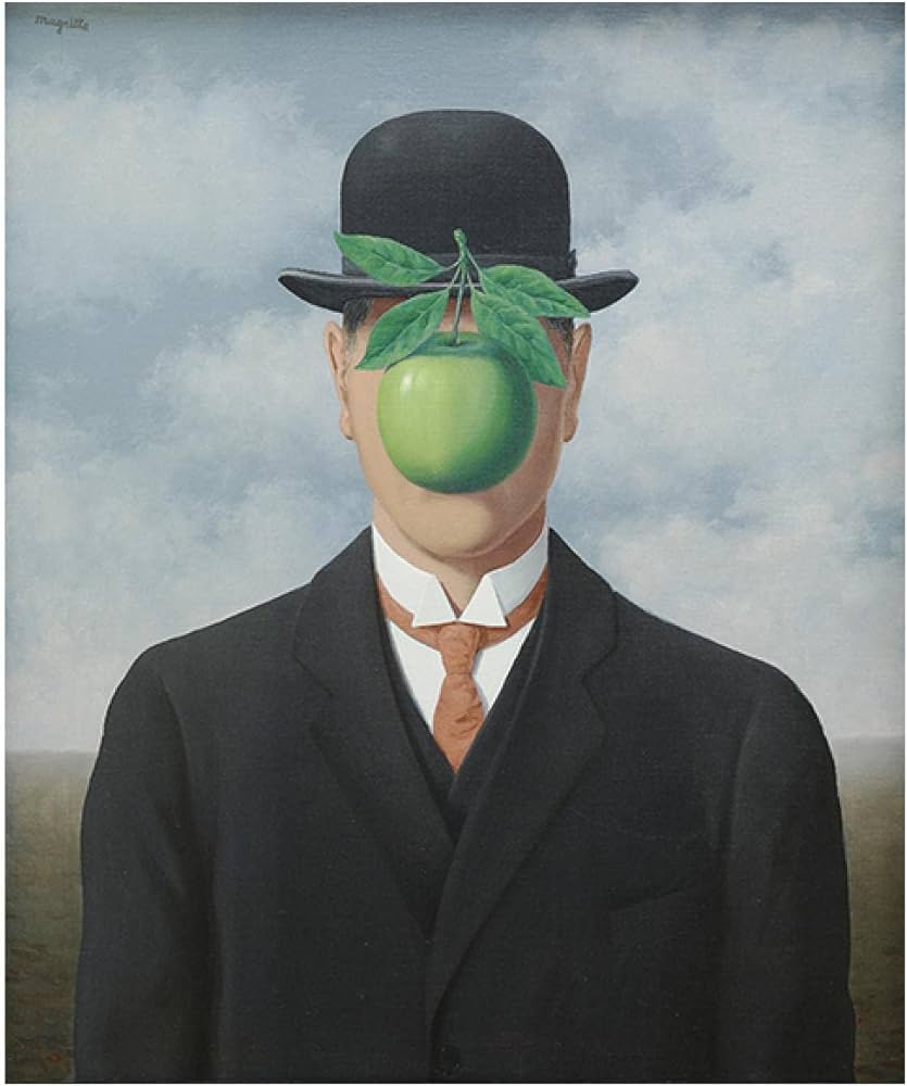 painting by Magritte