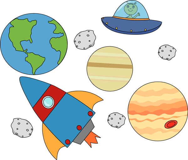 outer space clipart