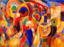 painting by Sonia Delaunay