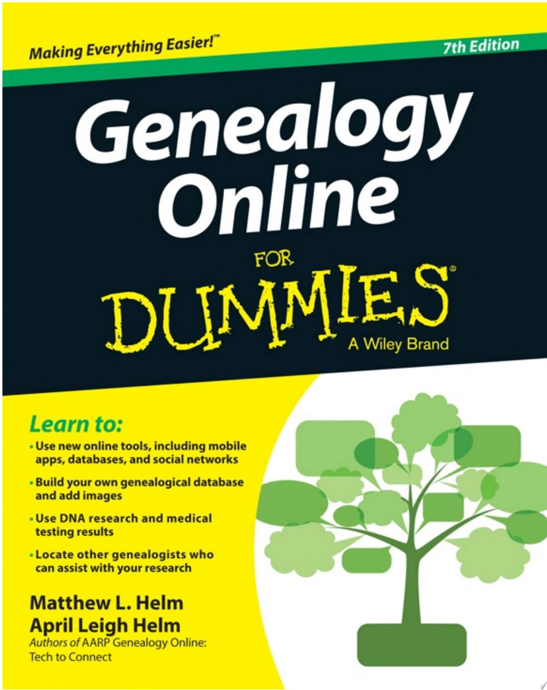 Image for "Genealogy Online For Dummies"