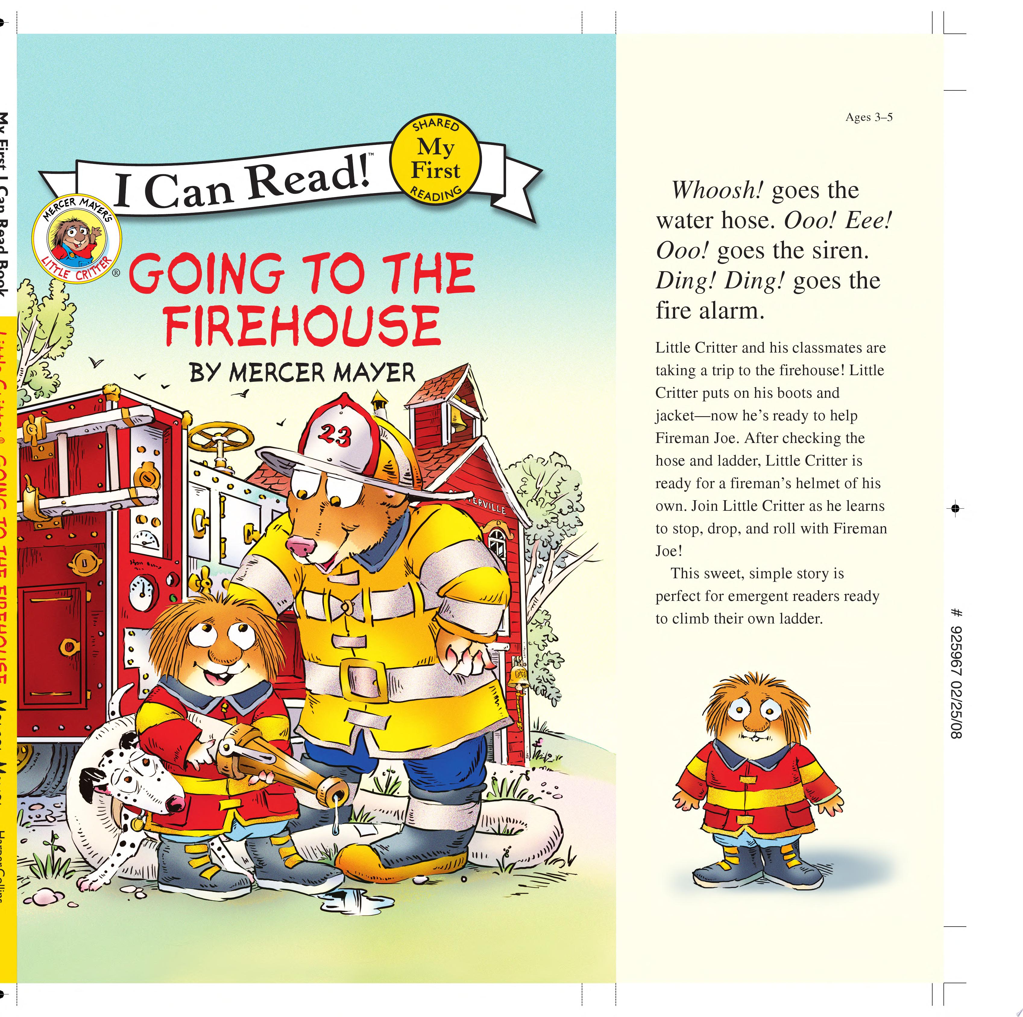Image for "Little Critter: Going to the Firehouse"