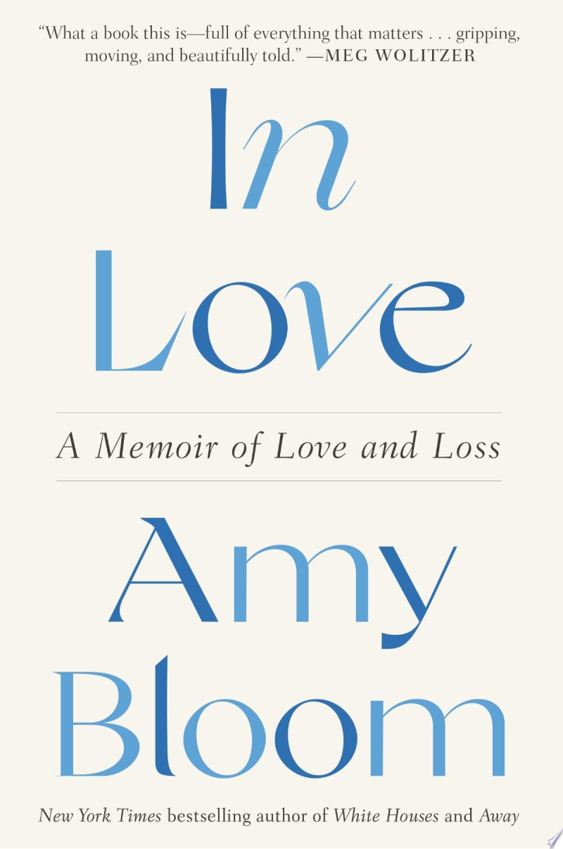 Image for "In Love: a memoir of love and loss"
