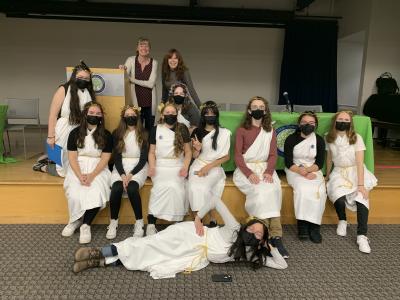 image of advanced battle of the books team 2022