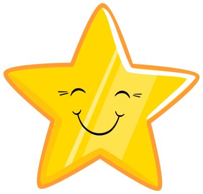 gold star smile