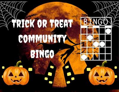 trick or treat community bingo