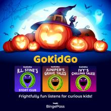 R.L. Stine's Spine Chillers hoopla BingePass