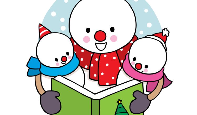 snowman reading