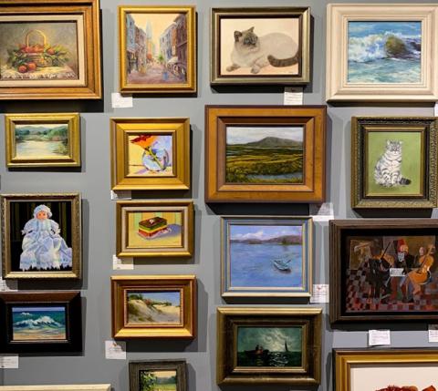 collection of art from one of the Firefly artists