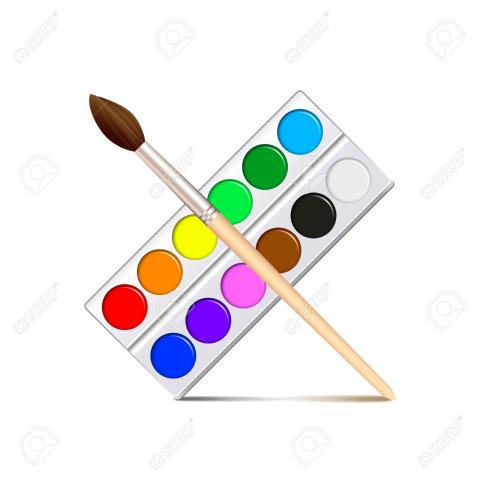 watercolor paints