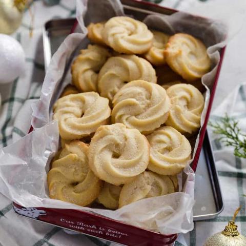 Danish butter cookies