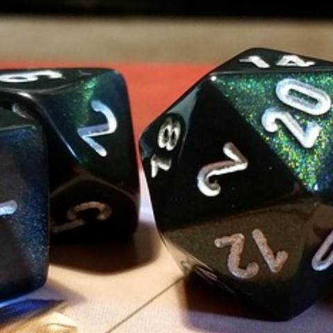 dungeons and dragons dice