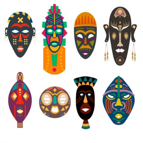 African masks