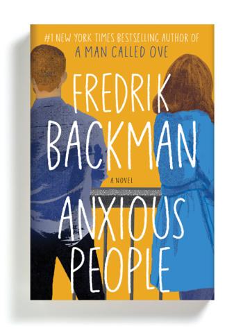 Anxious People by Frederik Backman book cover
