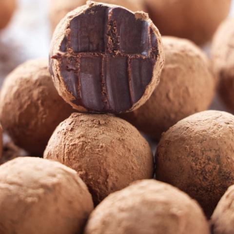 chocolate truffles