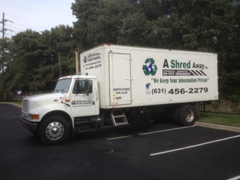 shredding truck