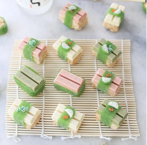 images of kit kat candy sushi