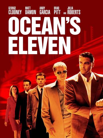 Ocean's Eleven dvd cover