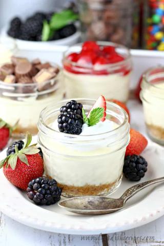 cheesecake in a jar