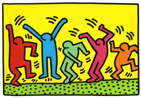 Keith Haring Untitled Dance