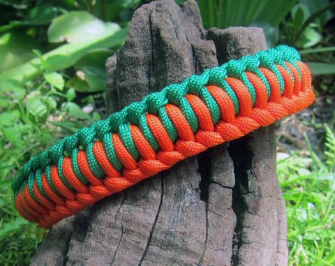 Paracord dog collar; shelter dogs; community service